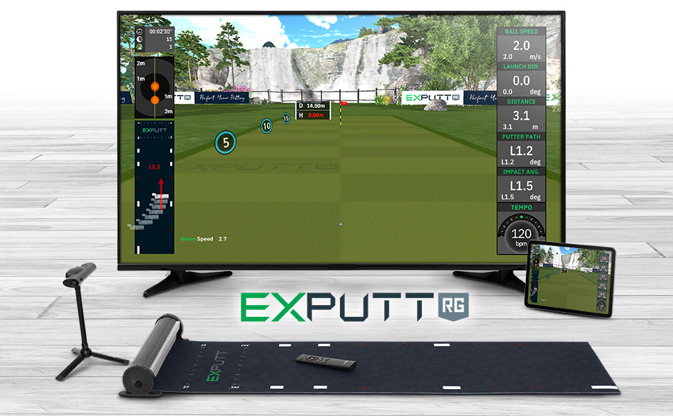 Exputt RG - Golf Putting Simulator - How to Use